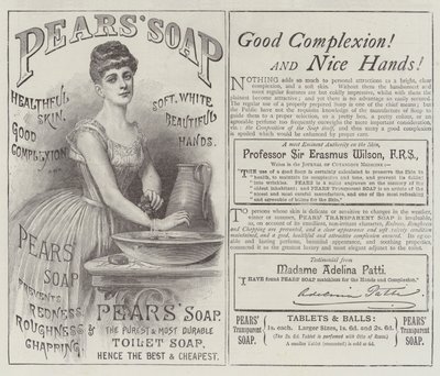 Advertentie, Pears
