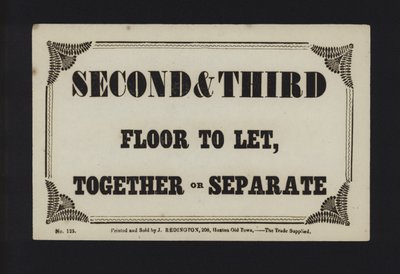 Advertentie: Tweede en derde verdieping te huur, samen of apart (type) door English School