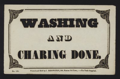 Advertentie: Wassen en schoonmaken gedaan door English School