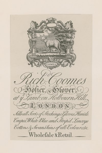 Advertentie voor Richard Coomes door English School