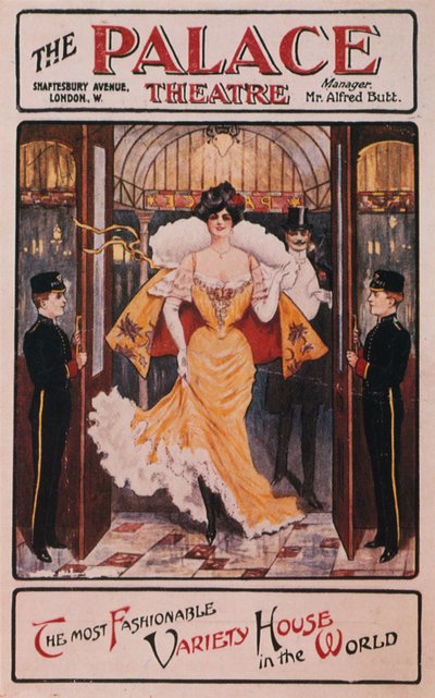 Advertentie voor Het Paleis Theater door English School