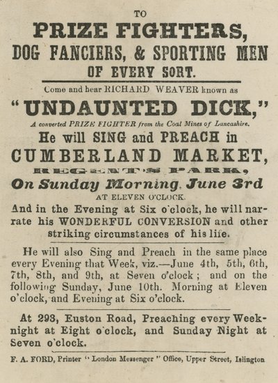 Reclame voor Undaunted Dick door English School