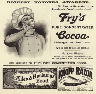 Advertentiespread uit The Graphic Christmas Number 1896 door English School