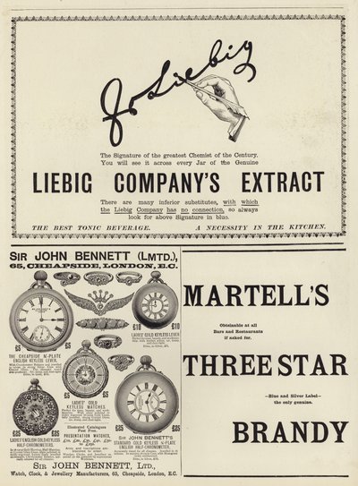 Advertentiepagina uit The Graphic Christmas Number 1897 door English School
