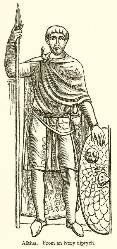 Aetius door English School