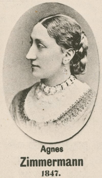 Agnes Zimmermann door English School