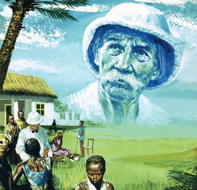 Albert Schweitzer door English School
