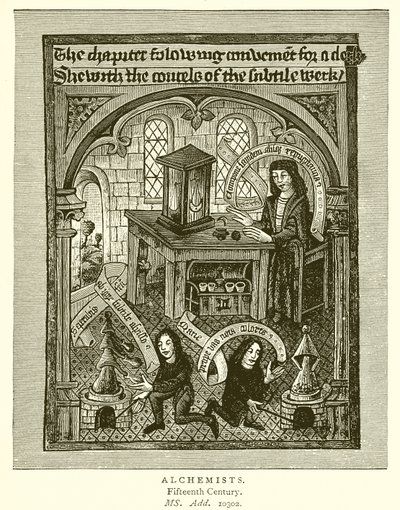 Alchemisten door English School