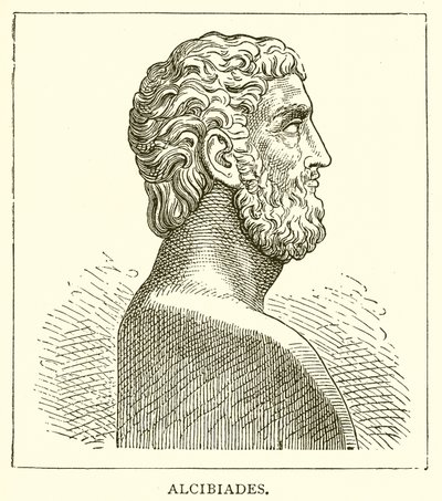 Alcibiades door English School
