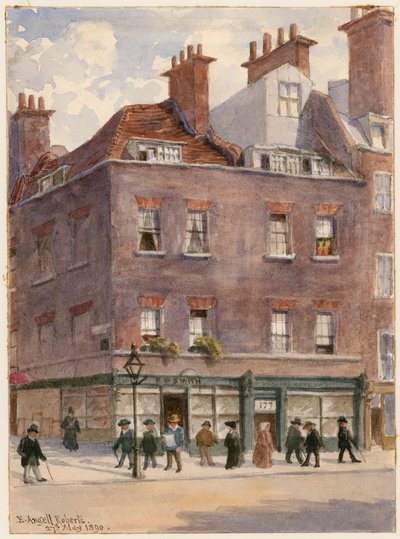 Aldersgate Street, Londen, 27 mei 1890 door English School