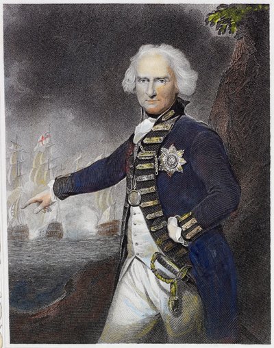 Alexander Hood, burggraaf Bridport door English School