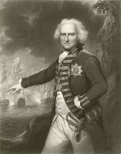 Alexander Hood, Burggraaf Bridport door English School