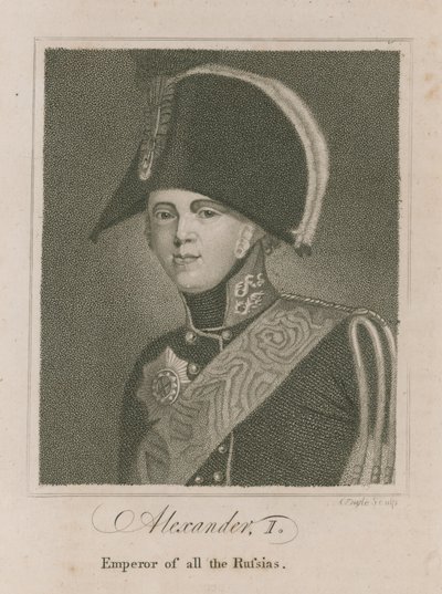 Alexander I, keizer van alle Ruslanden door English School