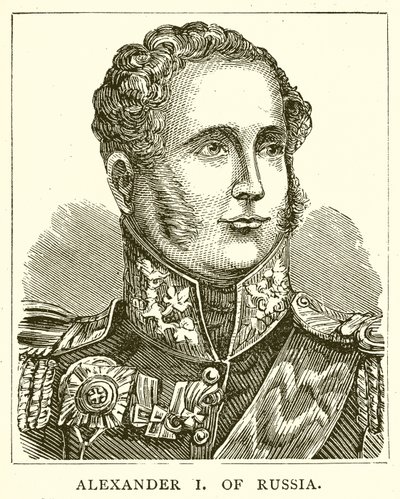 Alexander I van Rusland door English School