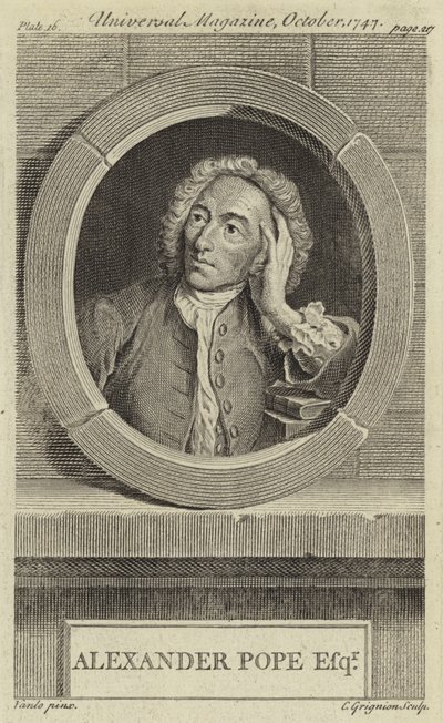 Alexander Pope, Esquire door English School