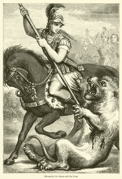 Alexander de Grote en de Leeuw door English School