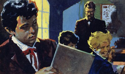 Alexander werd onderwezen door zijn strenge grootvader en raakte geïnteresseerd in spraak door English School