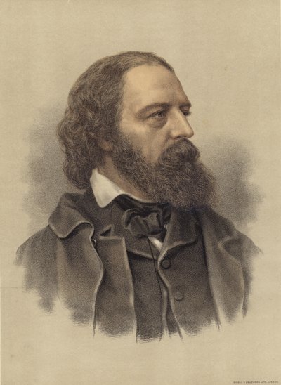 Alfred Lord Tennyson door English School