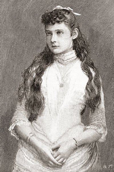 Alix van Hessen en bij de Rijn later Alexandra Fjodorovna door English School