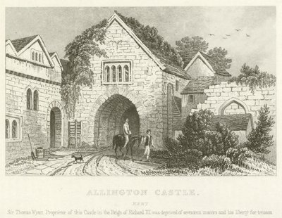 Allington Castle, Kent door English School