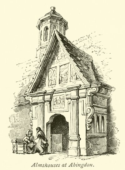 Armenhuizen in Abingdon door English School
