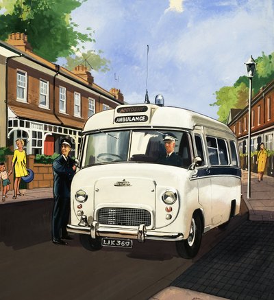 Ambulancechauffeur door English School