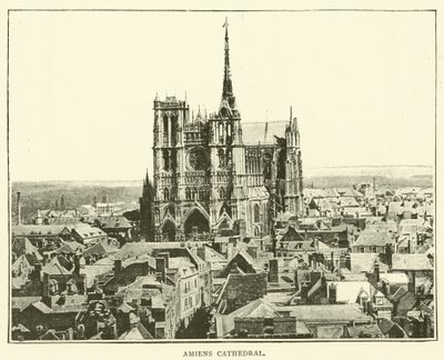 Kathedraal van Amiens door English School