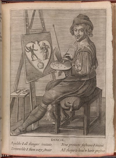 Een Kunstenaar, illustratie uit 