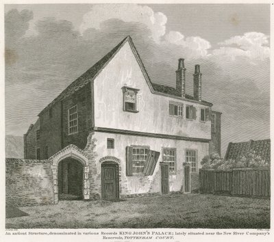 Een oude structuur genaamd in verschillende documenten King John