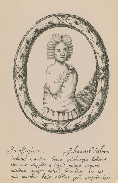 Een beeltenis van Johannis Valeru door English School
