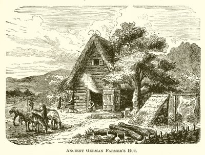 Oude Duitse boerderij door English School