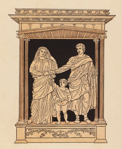 Oud Rome: Het huwelijk van Claudia en Pudens door English School