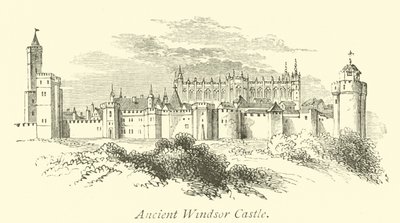 Oud Windsor Kasteel door English School