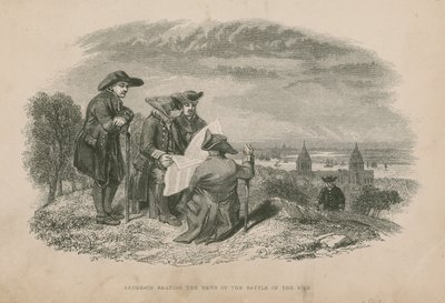 Anderson leest het nieuws van de Slag bij de Nijl; illustratie uit Poor Jack door Frederick Marryat door English School