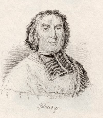 Andre-Hercule de Fleury, bisschop van Frejus, uit 