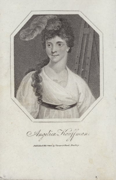 Angelica Kauffman, geboren Maria Anna Angelika Angelica Katharina Kauffman door English School