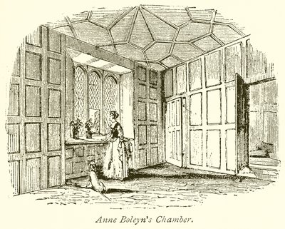 Anne Boleyns kamer door English School