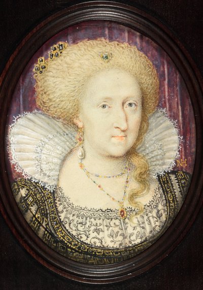 Anne van Denemarken door English School