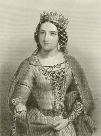 Anna van Warwick, koningin van koning Richard III door English School