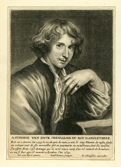 Anthony van Dyck door English School