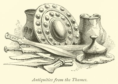 Antiquiteiten uit de Theems door English School
