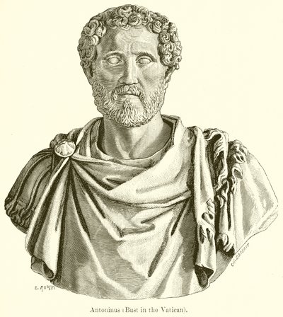 Antoninus (Buste in het Vaticaan) door English School