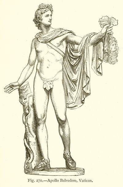 Apollo Belvedere, Vaticaan door English School