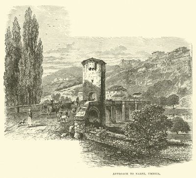 Toegang tot Narni, Umbrië door English School