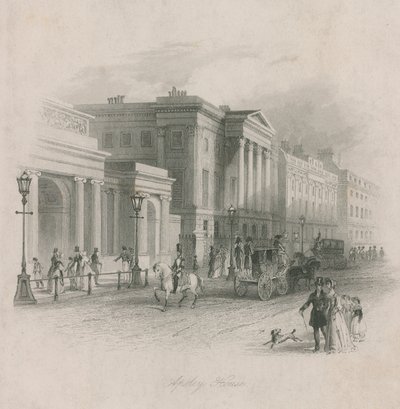 Apsley House, Hyde Park Corner, Londen door English School