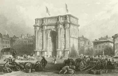 Triomfboog, Marseille door English School