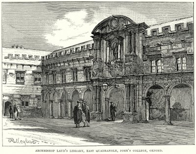 Bibliotheek van aartsbisschop Laud, East Quadrangle, John