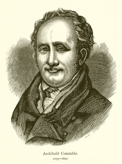 Archibald Constable door English School