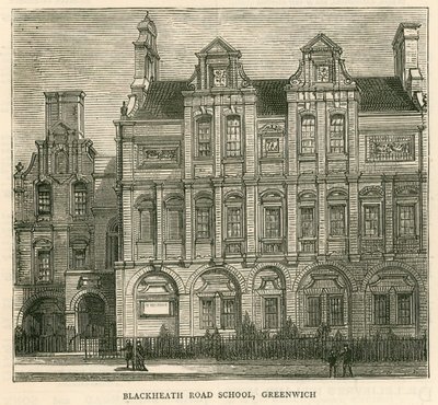 Architectuur van het London School Board: Blackheath Road School, Greenwich, Londen door English School