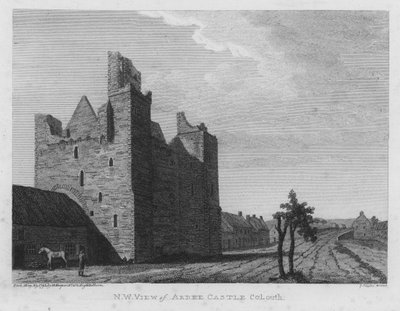 Ardee Castle, County Louth, Ierland door English School
